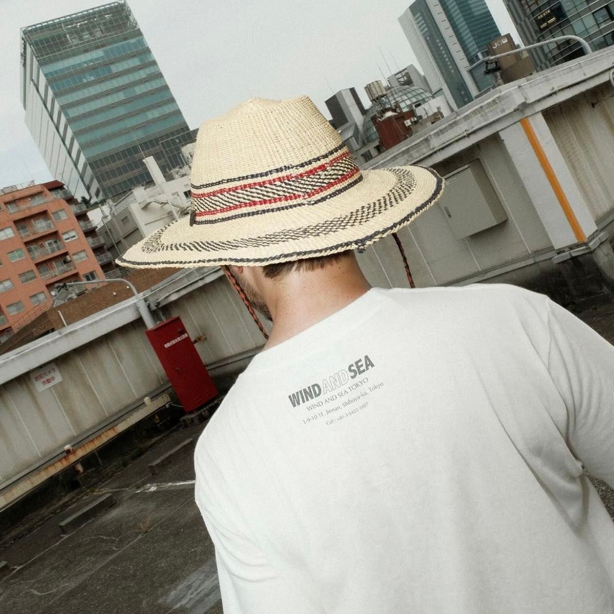 新品L／WIND AND SEA TOKYO 1st ANNIVERSARY WDS TOKYO ADRESS S/S TEE