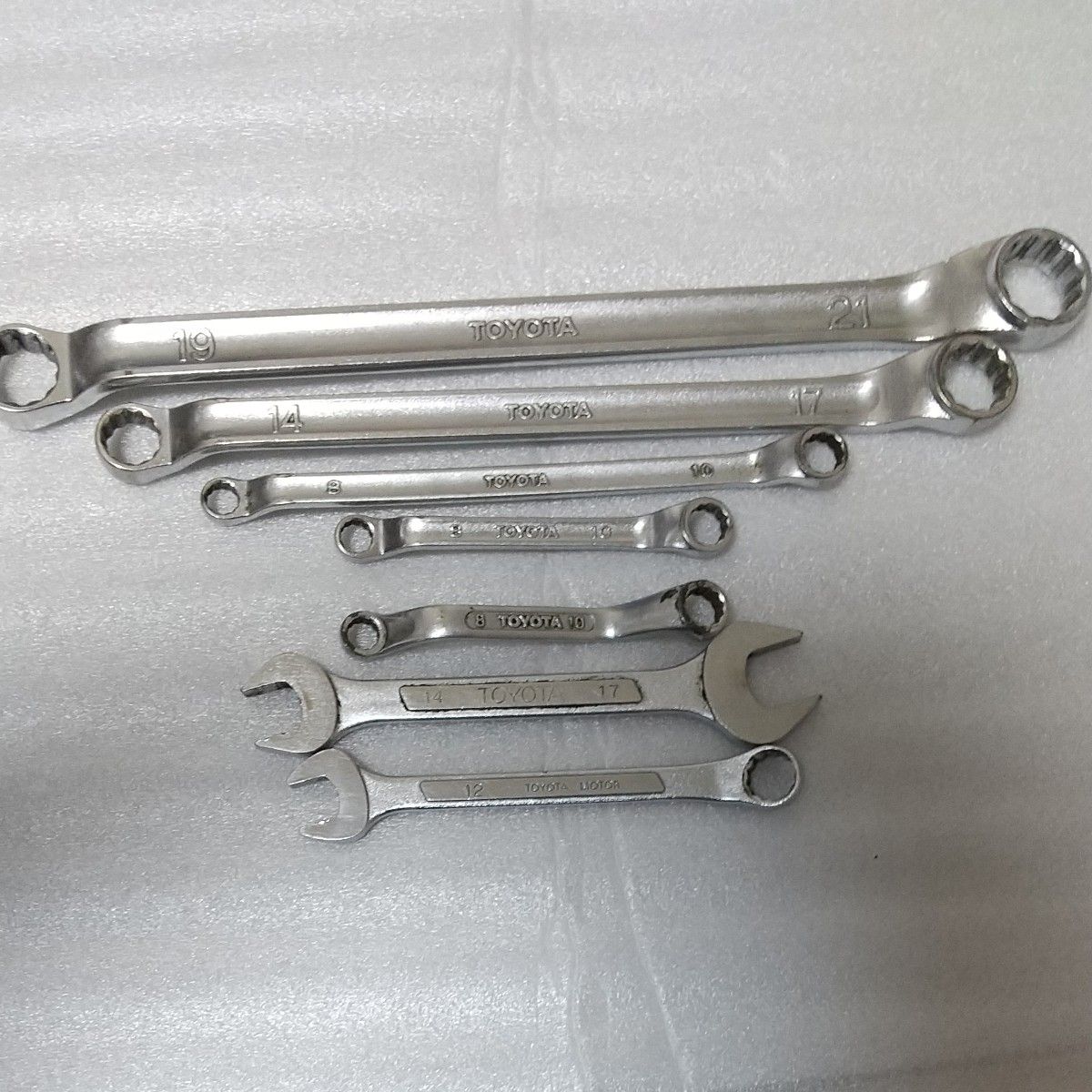 KTC TOYOTA コンビネーションレンチ メガネレンチ 工具 セット KTC TOYOTA コンビネーションレンチ メガネレンチ 工具 セット