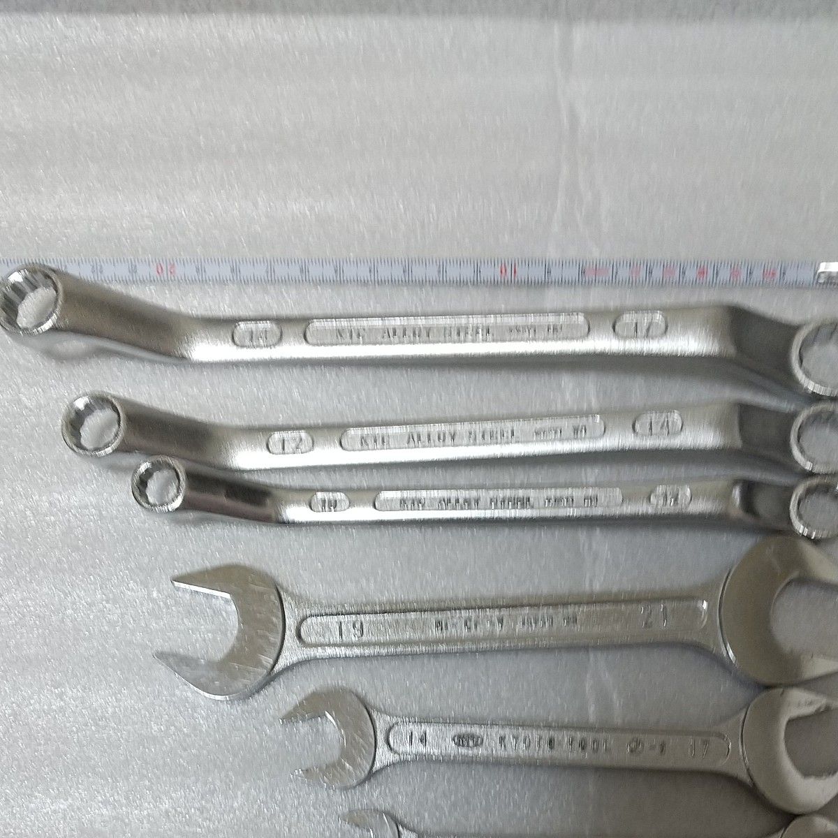 KTC 両口スパナ オフセットメガネレンチ まとめ売り セット 美品 KTC 両口スパナ オフセットメガネレンチ まとめ売り セット 美品