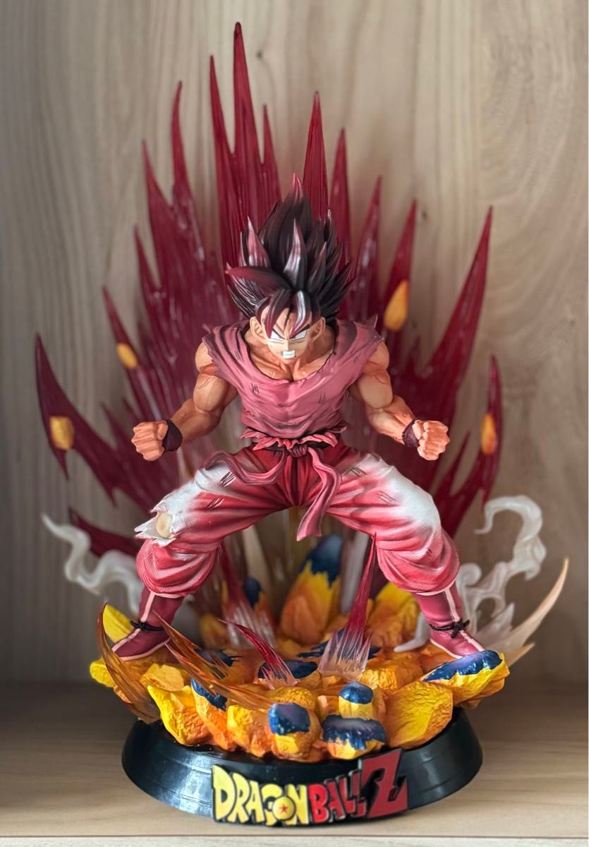 ドラゴンボール 孫悟空 10倍界王拳 フィギュア ガレージキット ドラゴンボール 孫悟空 10倍界王拳 フィギュア ガレージキット