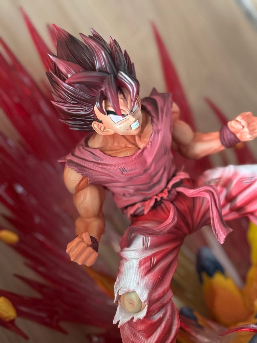 ドラゴンボール 孫悟空 10倍界王拳 フィギュア ガレージキット ドラゴンボール 孫悟空 10倍界王拳 フィギュア ガレージキット