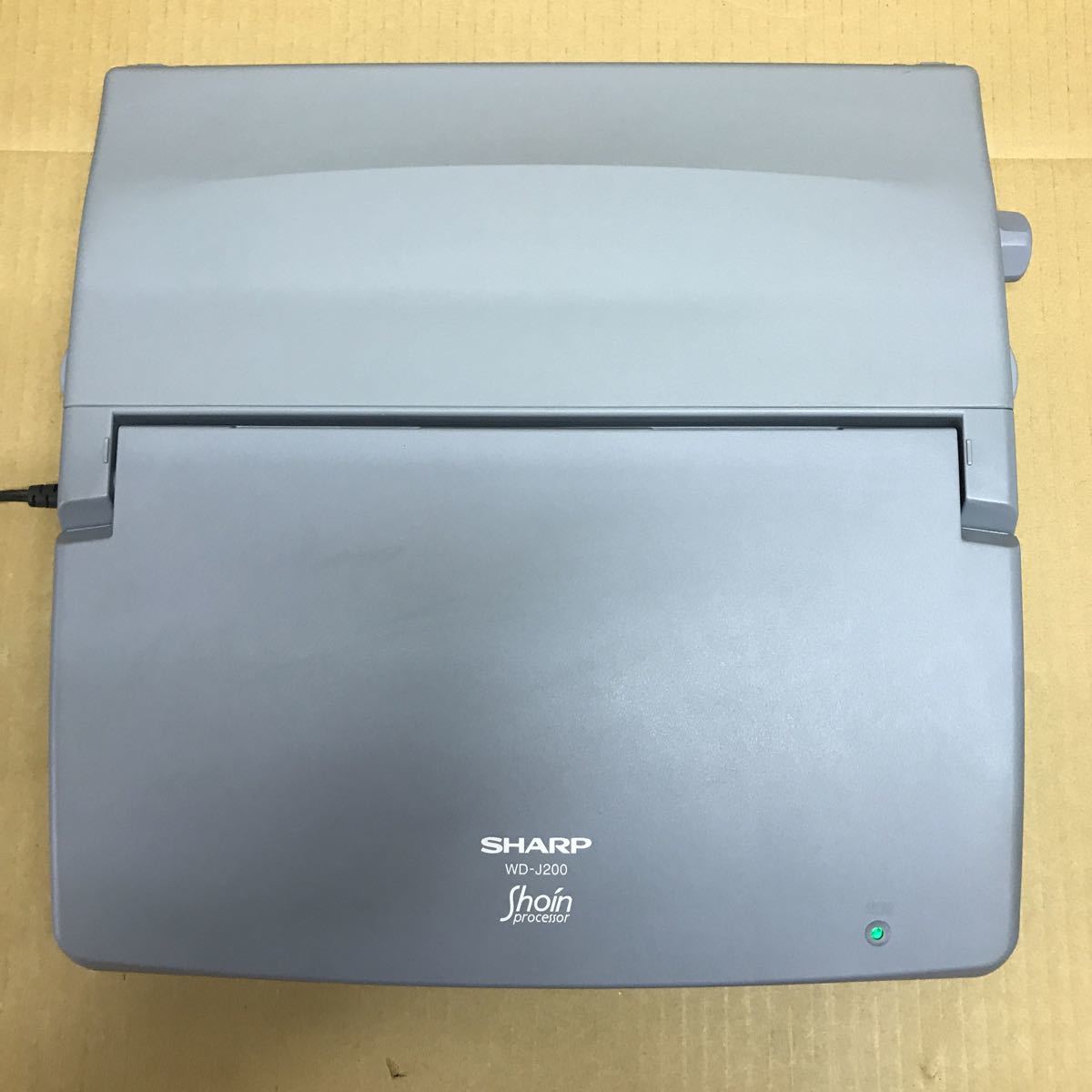  sharp word-processor WD-J200 service being completed 3 months guarantee equipped 