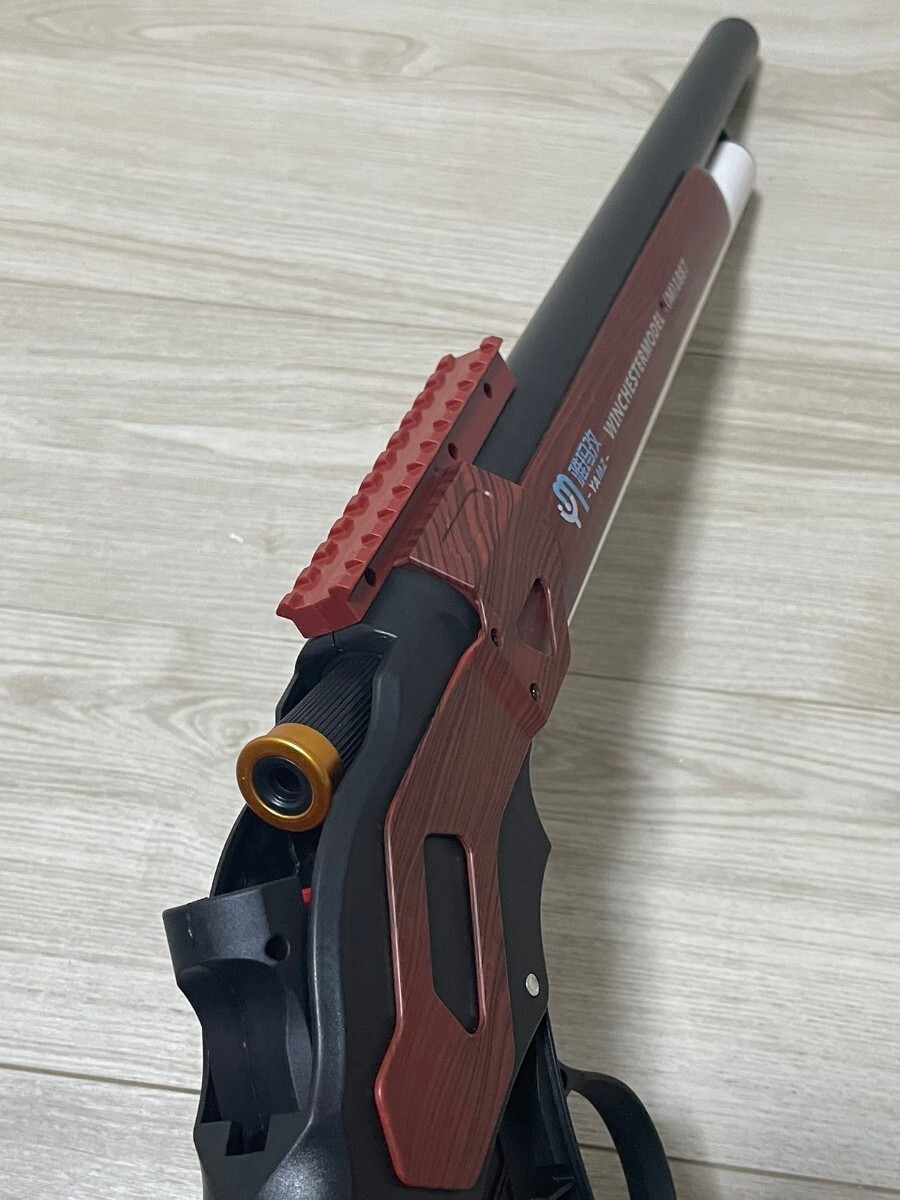ナーフガン レバーアクション 排莢式 ショットガン m1887風 ナーフガン レバーアクション 排莢式 ショットガン m1887風