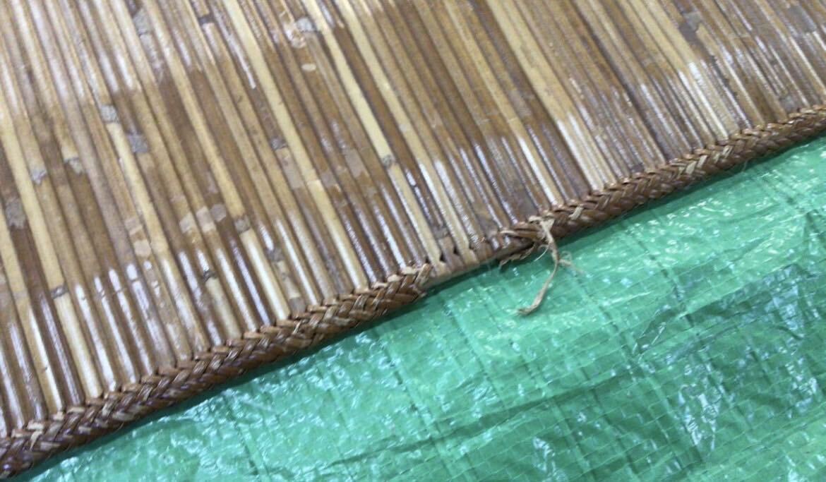 168】引取り限定 絨毯 竹ラグ 竹カーペット 261×352 大きめ アジアン 168】引取り限定 絨毯 竹ラグ 竹カーペット 261×352 大きめ アジアン
