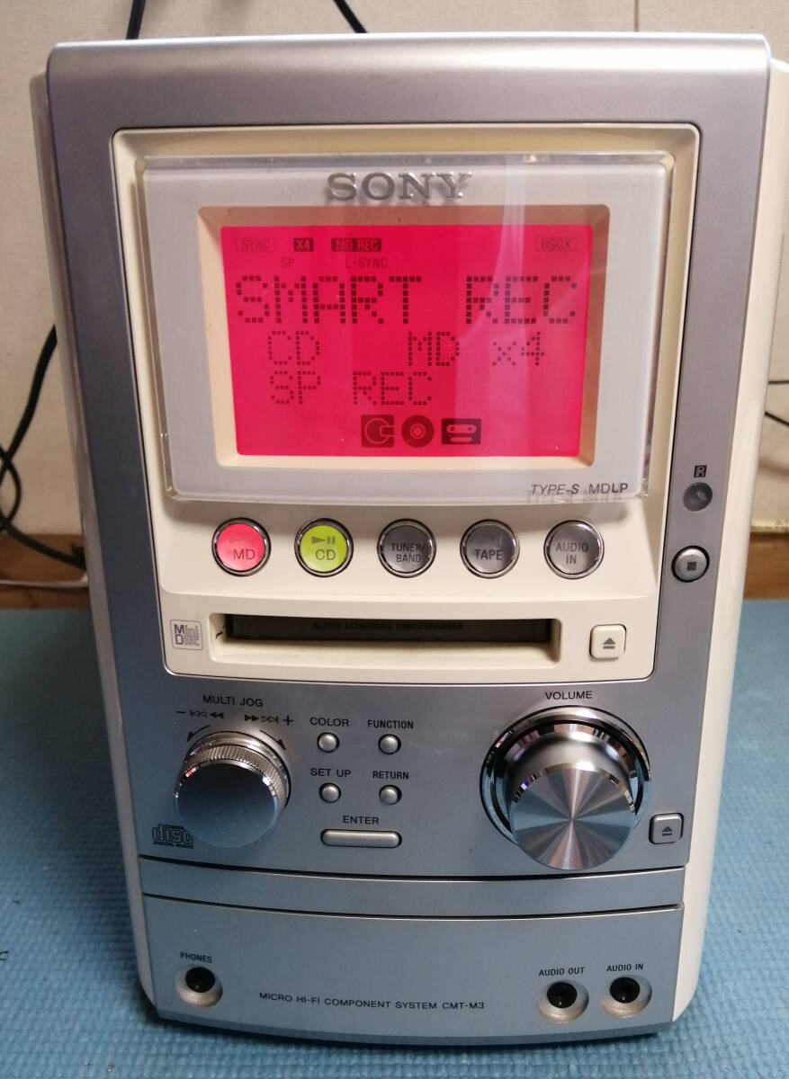 SONY ソニー MD/CD/カセット/BT対応 オールインワンコンポ CMT SONY ソニー MD/CD/カセット/BT対応 オールインワンコンポ CMT