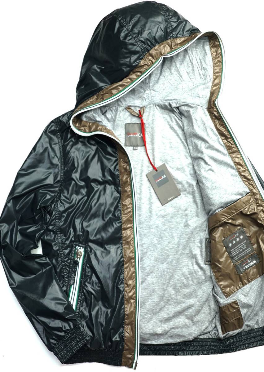 新品6.3万【DUVETICA デュベティカ】通年モデル/持ち運びに便利/艶を纏った撥水加工軽量ダウンジャケットFLIANTE/44/XS-S相当/D1343_画像3
