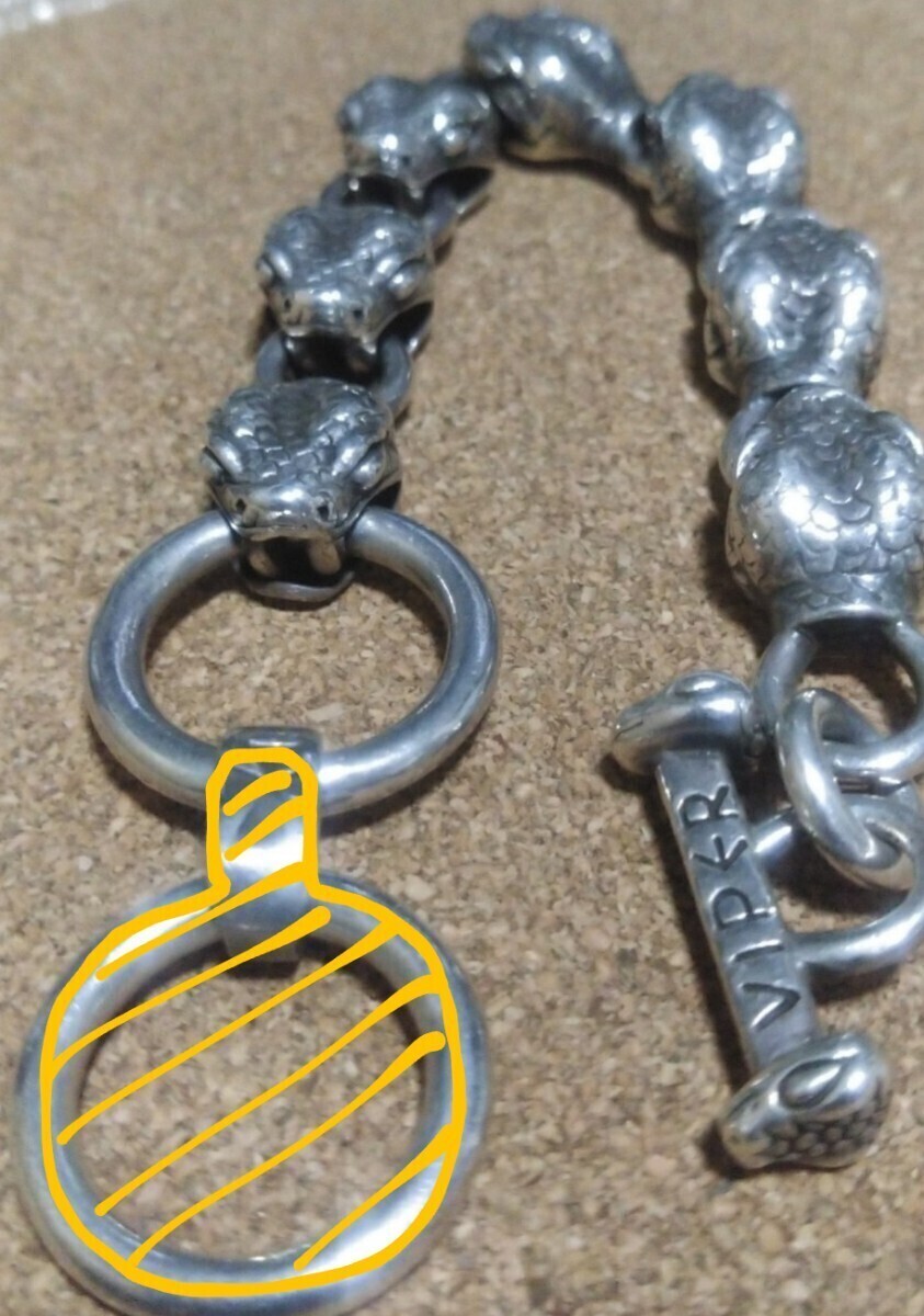 A&G セブンバイパーブレスレット シルバーアクセサリー 7VIPER A&G セブンバイパーブレスレット シルバーアクセサリー 7VIPER