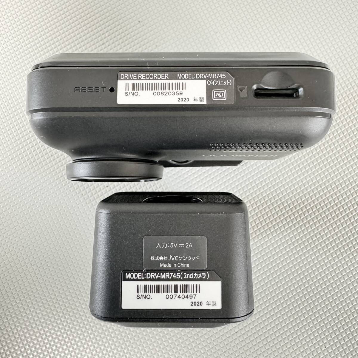 美品 DRV-MR745 アップデート済 ケンウッド 前後2カメラドライブ 美品 DRV-MR745 アップデート済 ケンウッド 前後2カメラドライブ