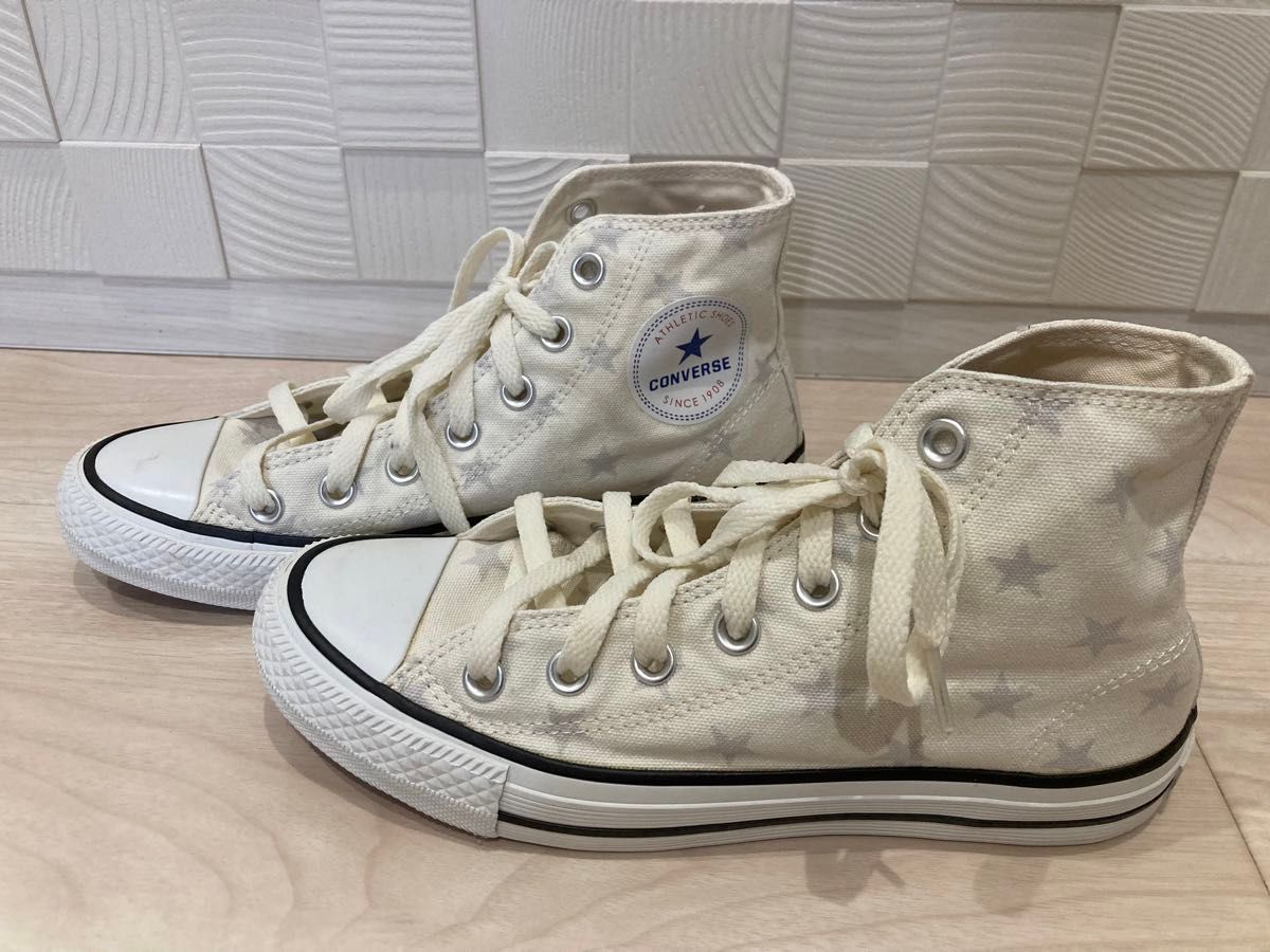CONVERSE コンバース ハイカットスニーカー 星柄 23 5㎝|Yahoo CONVERSE コンバース ハイカットスニーカー 星柄 23 5㎝|Yahoo