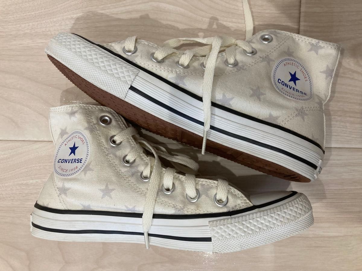 CONVERSE コンバース ハイカットスニーカー 星柄 23 5㎝|Yahoo CONVERSE コンバース ハイカットスニーカー 星柄 23 5㎝|Yahoo