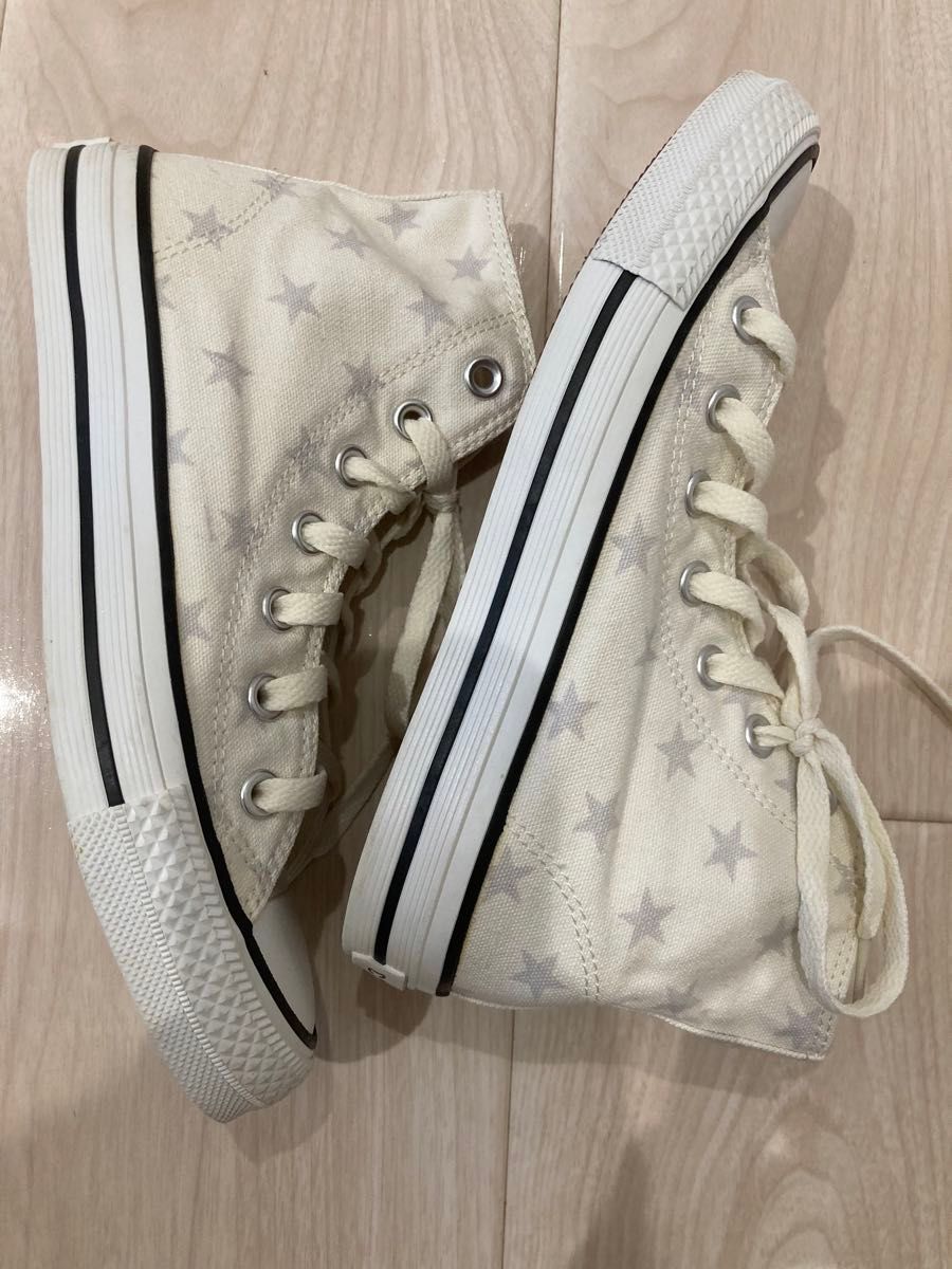 CONVERSE コンバース ハイカットスニーカー 星柄 23 5㎝|Yahoo CONVERSE コンバース ハイカットスニーカー 星柄 23 5㎝|Yahoo