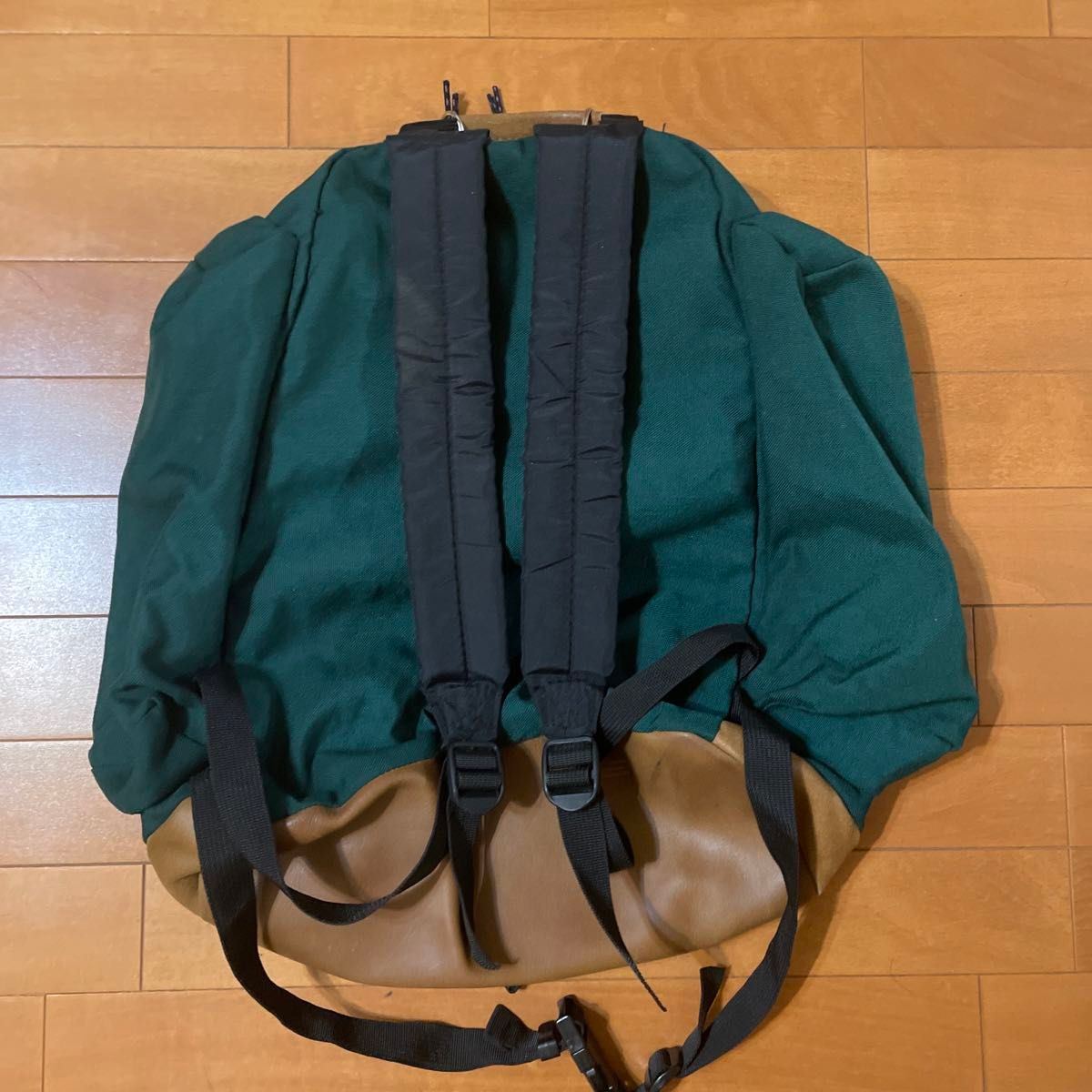 希少 80s『JANSPORT』USA製VINTAGEレザー切り替えバックパック 希少 80s『JANSPORT』USA製VINTAGEレザー切り替えバックパック