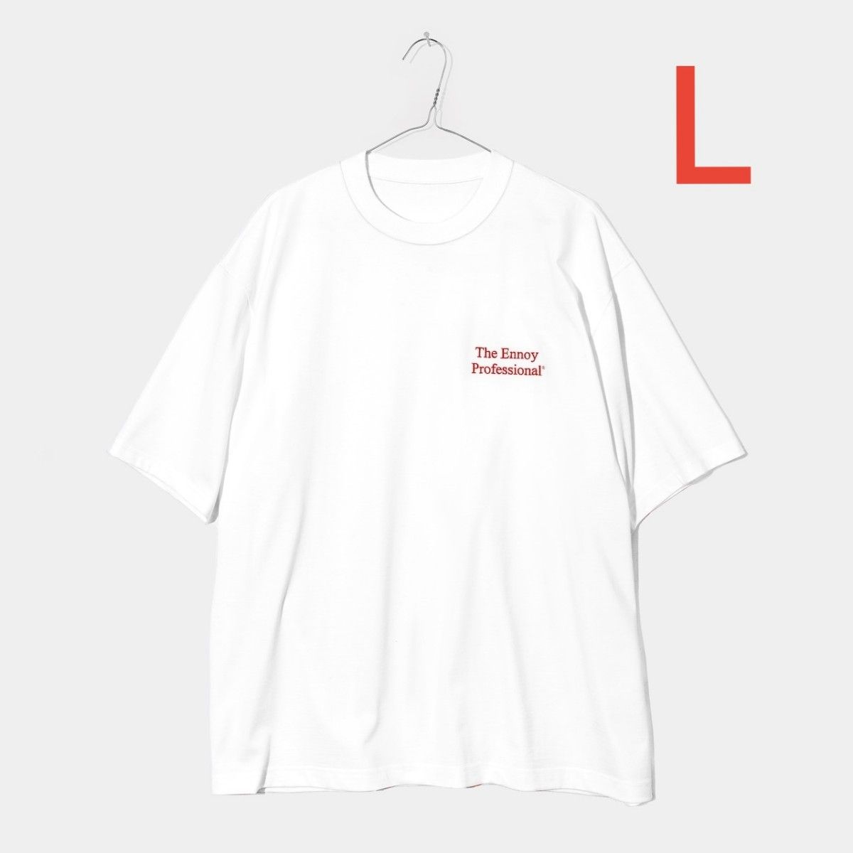 送料込L 白赤 Ennoy PROFESSIONAL LOGO T-SHIRT エンノイ ロゴT 送料込L 白赤 Ennoy PROFESSIONAL LOGO T-SHIRT エンノイ ロゴT