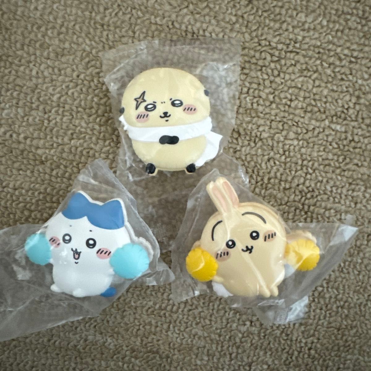 ちいかわ ハチワレ うさぎ ラッコ グッズセット まとめ売り ちいかわ はさむんです でらっくす2 3個セット(ハチワレ