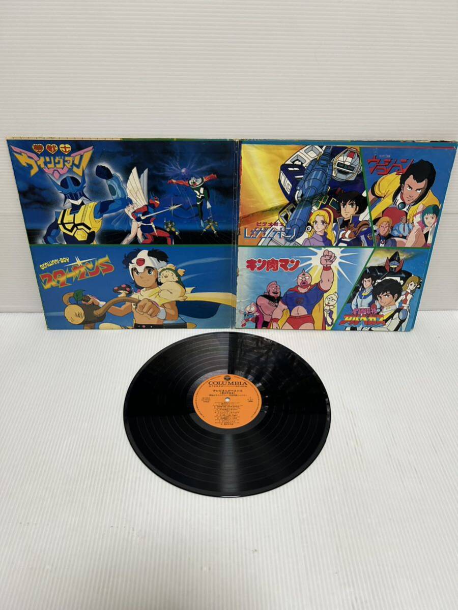 Z078◎ LP レコード テレビまんが ベスト16 男の子向き 1984.6 ギャバン シャリバン シャイダー キン肉マン ゴーグルV バイオマン CZ-7253 Z078◎ LP レコード テレビまんが ベスト16 男の子向き 1984.6 ギャバン シャリバン シャイダー キン肉マン ゴーグルV バイオマン CZ-7253