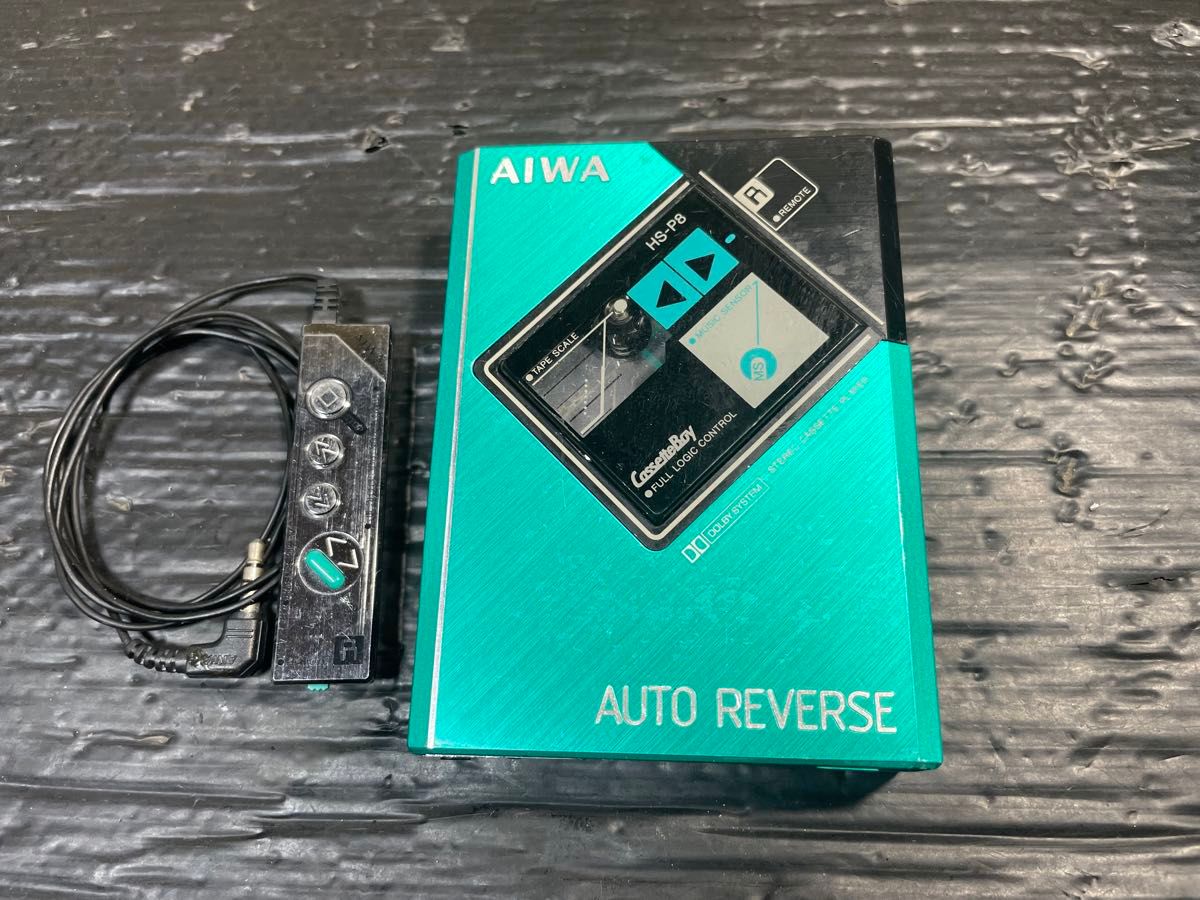 希少 Aiwa アイワ カセットボーイ HS-P8 リモコン付 希少 Aiwa アイワ カセットボーイ HS-P8 リモコン付