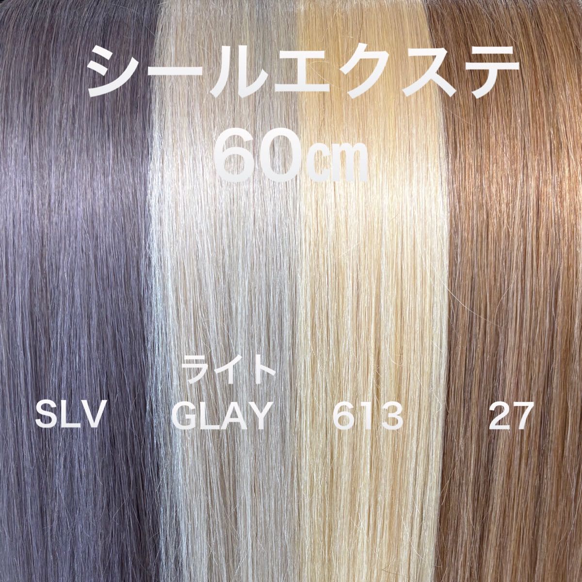 シールエクステ 60 エクステ ロングストレート カラーエクステ シールエクステ 60 ロングストレート カラーエクステ|Yahoo