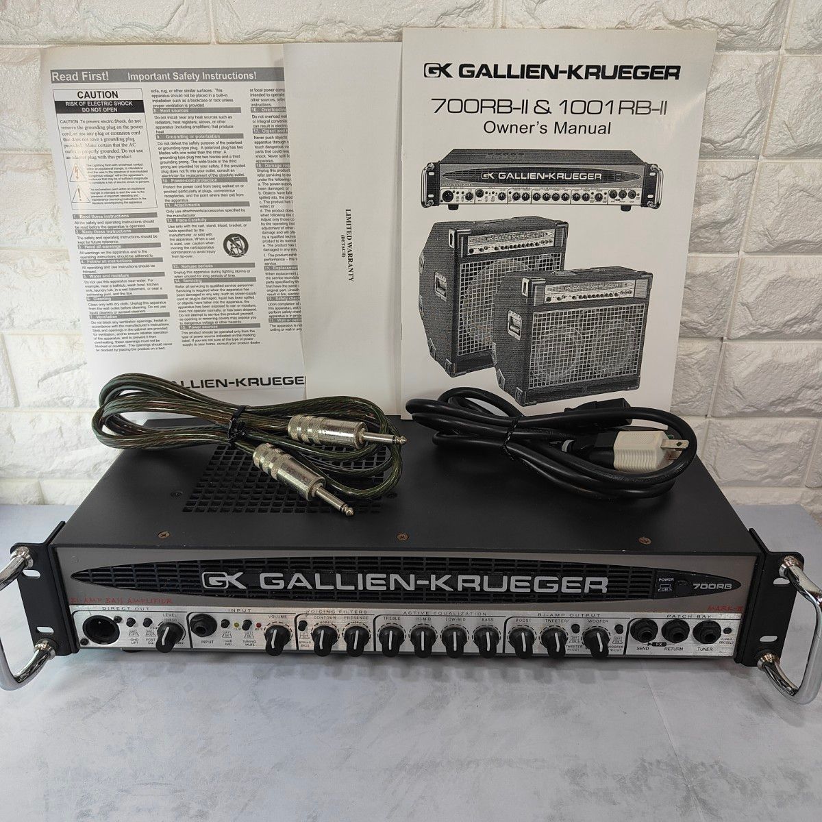 ギャリエンクルーガー ベースアンプヘッド 700RB MARK II|Yahoo ギャリエンクルーガー ベースアンプヘッド 700RB MARK II|Yahoo