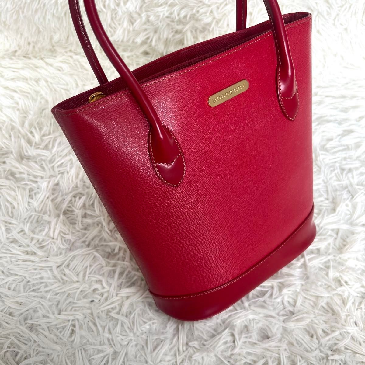 極美品 バーバリーロンドン ハンドバッグ ノバチェック シャドーホース 極美品】BURBERRY バーバリー ノバチェック シャドーホース