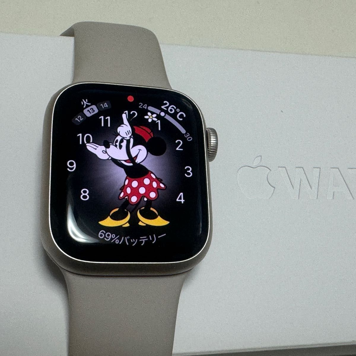 アップルウォッチ9 Apple Watch 9 41mm GPS スターライト 本体 おまけ皮バンド付き(新品) アップルウォッチ9 Apple Watch 9 41mm GPS スターライト 本体 おまけ皮バンド付き(新品)