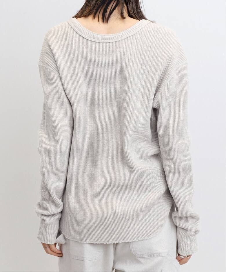 GOOD GRIEF /グッドグリーフ】 SFSC PRINTED HENLEY NECK TOP GOOD GRIEF /グッドグリーフ】 SFSC PRINTED HENLEY NECK TOP