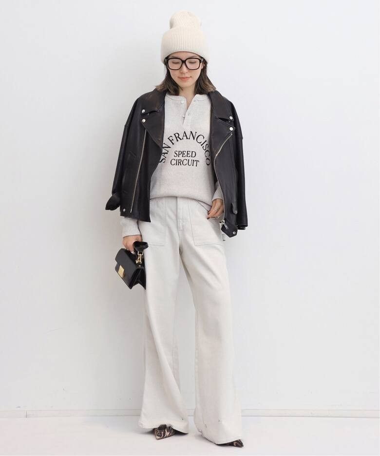 GOOD GRIEF /グッドグリーフ】 SFSC PRINTED HENLEY NECK TOP GOOD GRIEF /グッドグリーフ】 SFSC PRINTED HENLEY NECK TOP