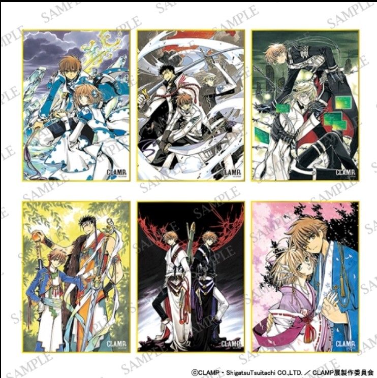 新品未開封 CLAMP展限定 ミニ色紙コレクション/ツバサ 新品未開封 CLAMP展限定 ミニ色紙コレクション/ツバサ