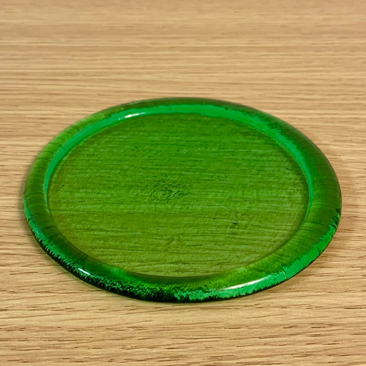 良品 琉球ガラス ショットグラス 2個 四角小皿 4個 コースター 4 良品 琉球ガラス ショットグラス 2個 四角小皿 4個 コースター 4