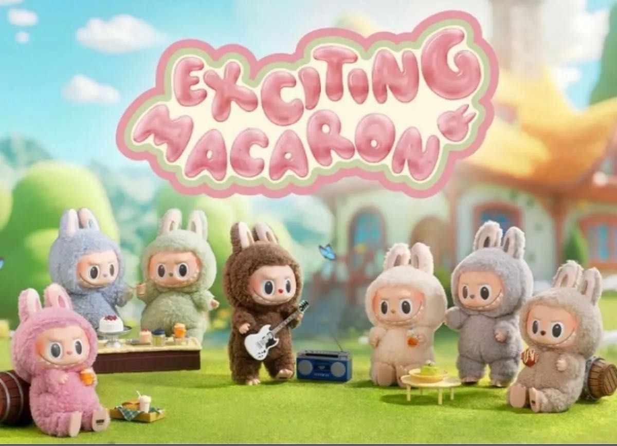 ラブブ THE MONSTERS EXCITING MACARON 未開封2箱 THE MONSTERS Exciting Macaron ぬいぐるみ シリーズ アソート