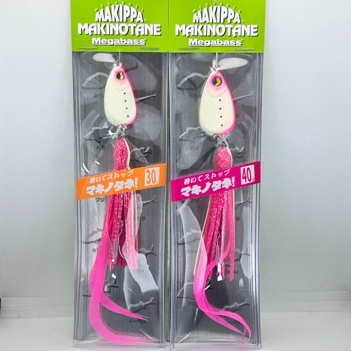 メガバス 限定カラー マキッパ マキノタネ 30g & 40g PINK GLOW メガバス 限定カラー マキッパ マキノタネ 30g & 40g PINK GLOW