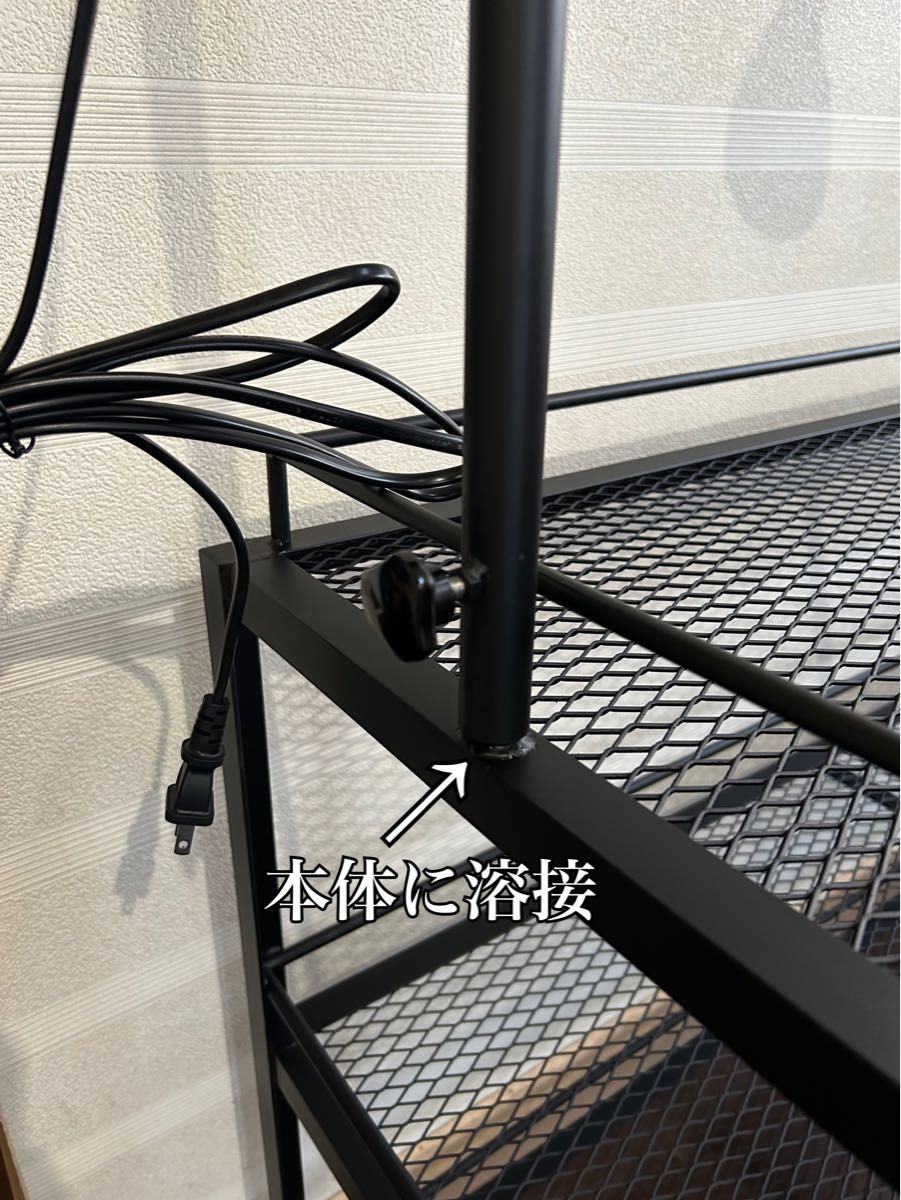 送料込み アイアンシェルフ即購入OK ライトレール付 植物棚 送料込み アイアンシェルフ即購入OK ライトレール付 植物棚