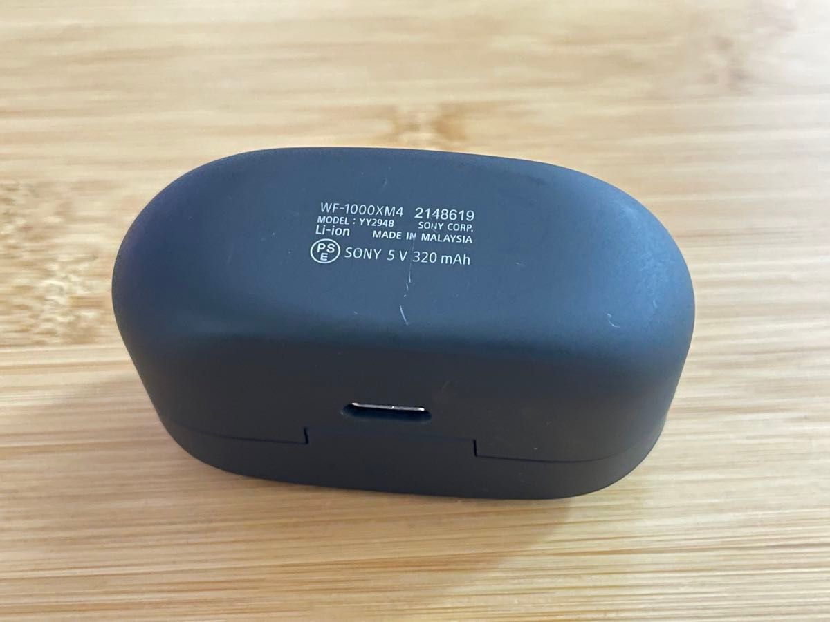 SONY WF-1000XM4 充電ケース 動作確認済み ブラック SONY SONY WF-1000XM4 充電ケース 動作確認済み ブラック SONY