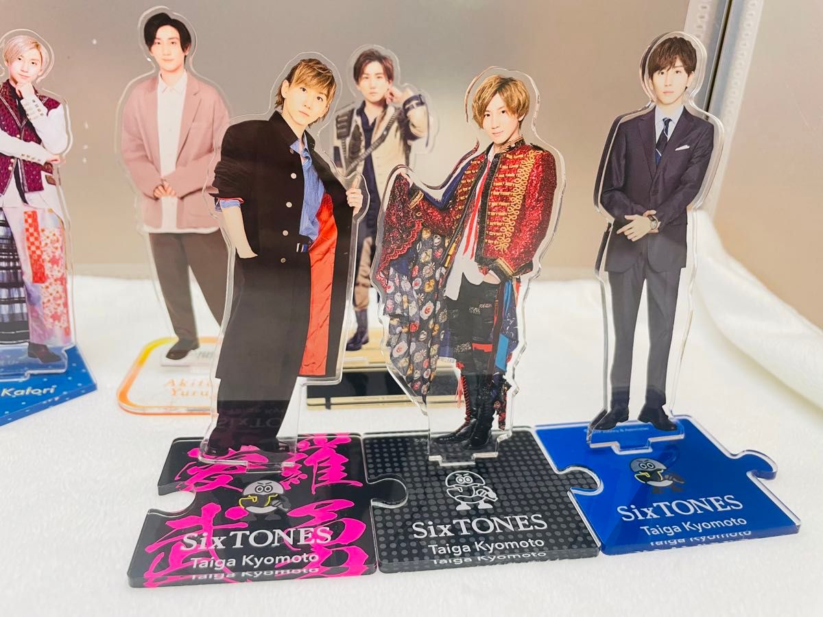 SixTONES 京本大我 グッズ まとめ売り うちわ アクリルスタンド SixTONES 京本大我 グッズ まとめ売り うちわ アクリルスタンド