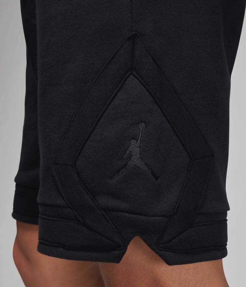 新品 定価8690円 Sサイズ NIKE ナイキ JORDAN ジョーダン エッセンシャル メンズ ステートメント フリース ショートパンツ ブラック_画像5