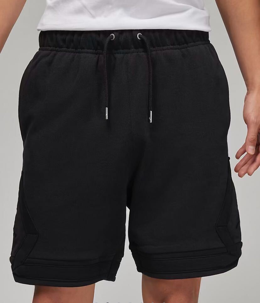 新品 定価8690円 Sサイズ NIKE ナイキ JORDAN ジョーダン エッセンシャル メンズ ステートメント フリース ショートパンツ ブラック_画像3