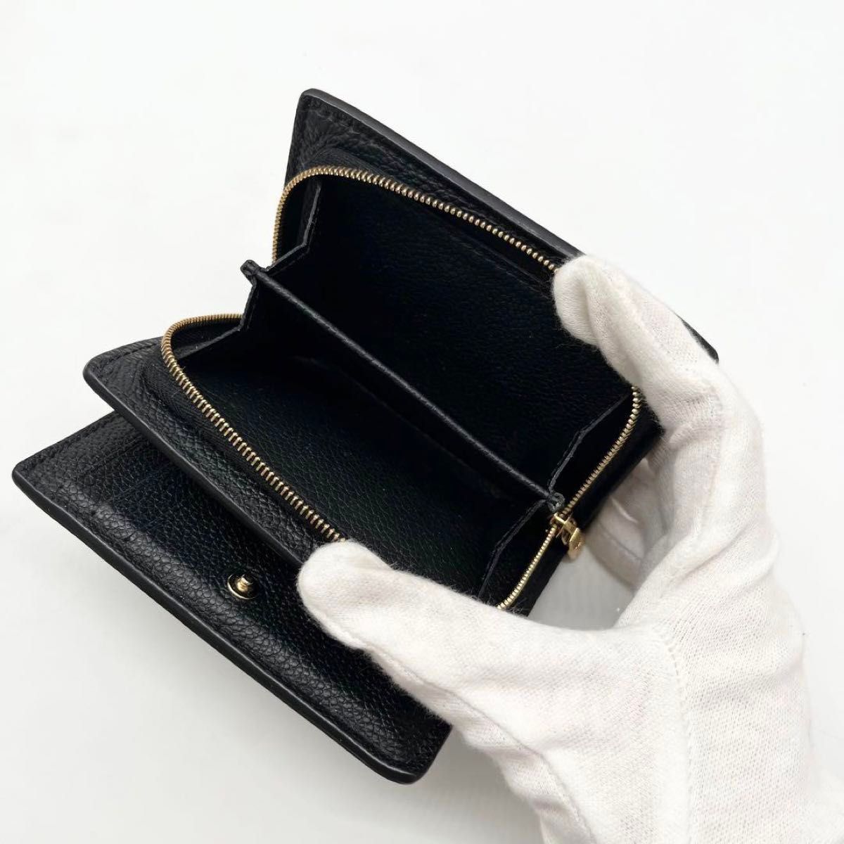 超極美品 現行品 ルイヴィトン アンプラント 二つ折り財布 超極美品 現行品 ルイヴィトン アンプラント 二つ折り財布