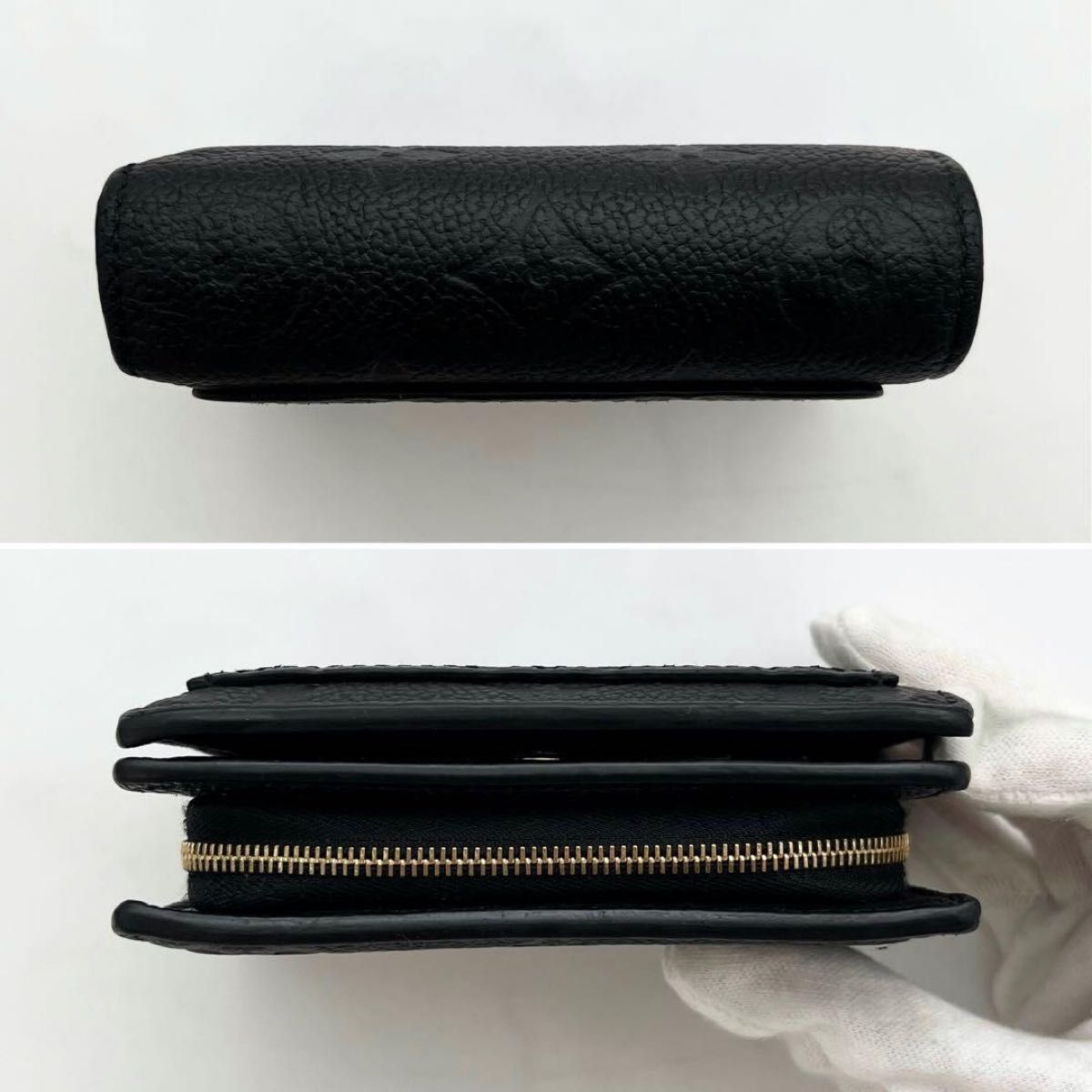超極美品 現行品 ルイヴィトン アンプラント 二つ折り財布 超極美品 現行品 ルイヴィトン アンプラント 二つ折り財布