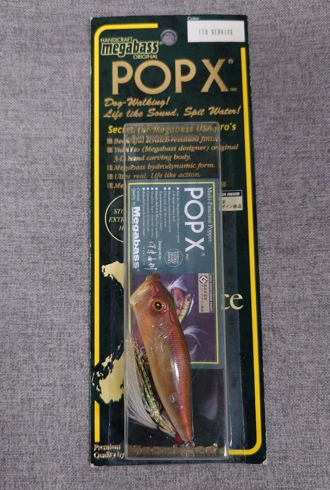 メガバス ポップX POP-X 4個セットB|Yahoo!フリマ(旧PayPay メガバス ポップX POP-X 4個セットB|Yahoo!フリマ(旧PayPay