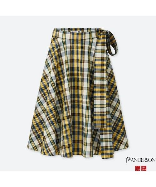 新品 UNIQLO × JW ANDERSONコラボ ハイウエストフレアスカート 新品 UNIQLO × JW ANDERSONコラボ ハイウエストフレアスカート