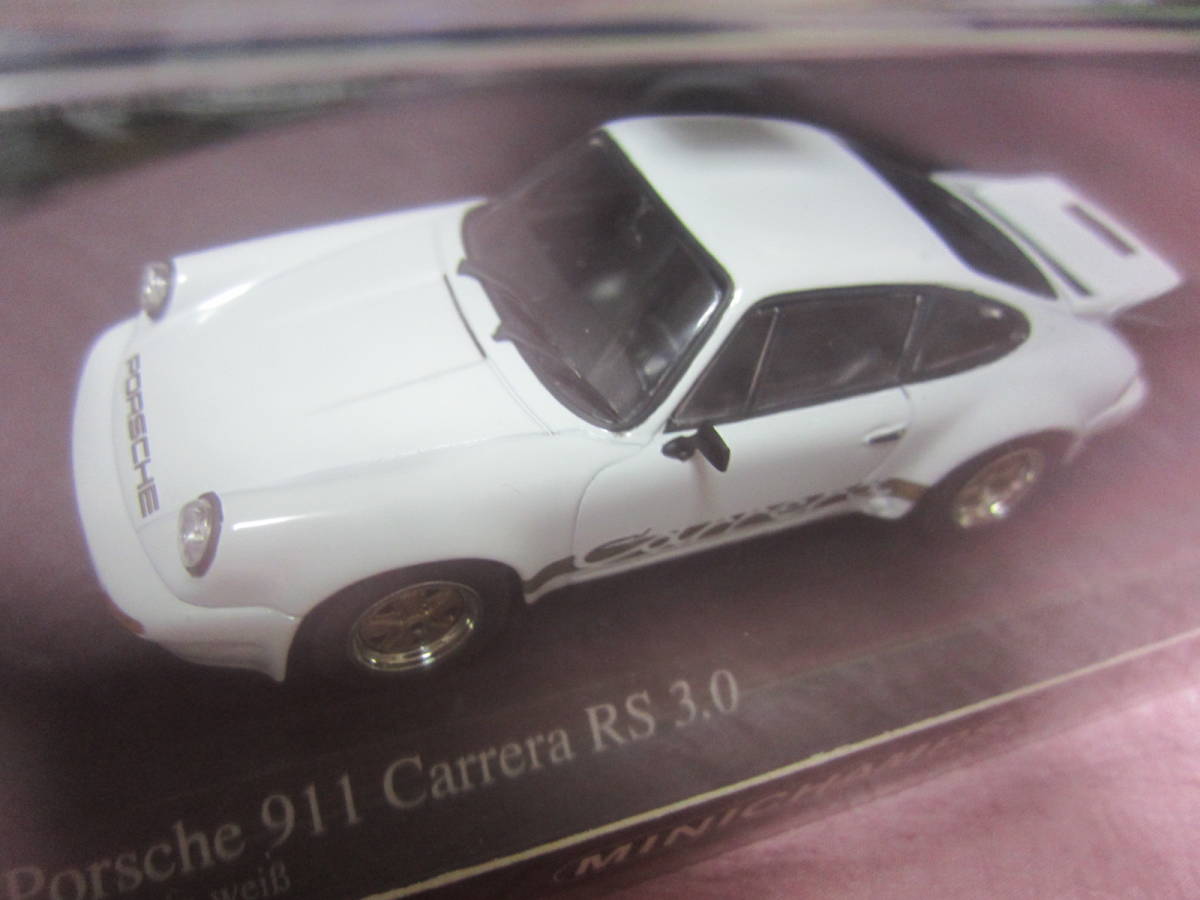 ミニチャンプス 1/43 PORSHE 911 Carrera RS 3.0 1974 White_画像2