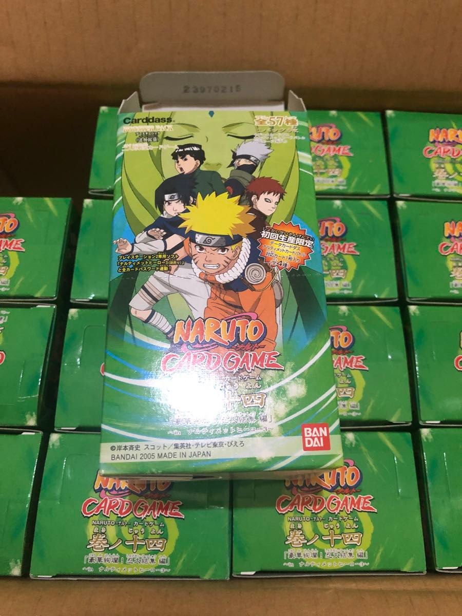 naruto ナルト 巻ノ十四 carton カートン card カード カートン naruto ナルト 巻ノ十四 carton カートン card カード カートン