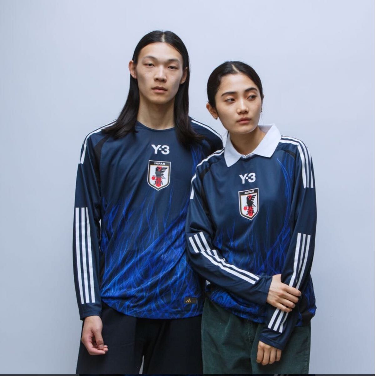 サッカー 日本代表 ユニフォーム オーセンティック 長袖 大きめ サッカー 日本代表 ユニフォーム オーセンティック 長袖 大きめ