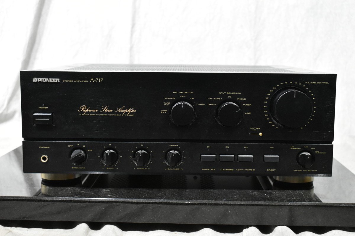 Pioneer パイオニア プリメインアンプ A-717 正規品，限定セール