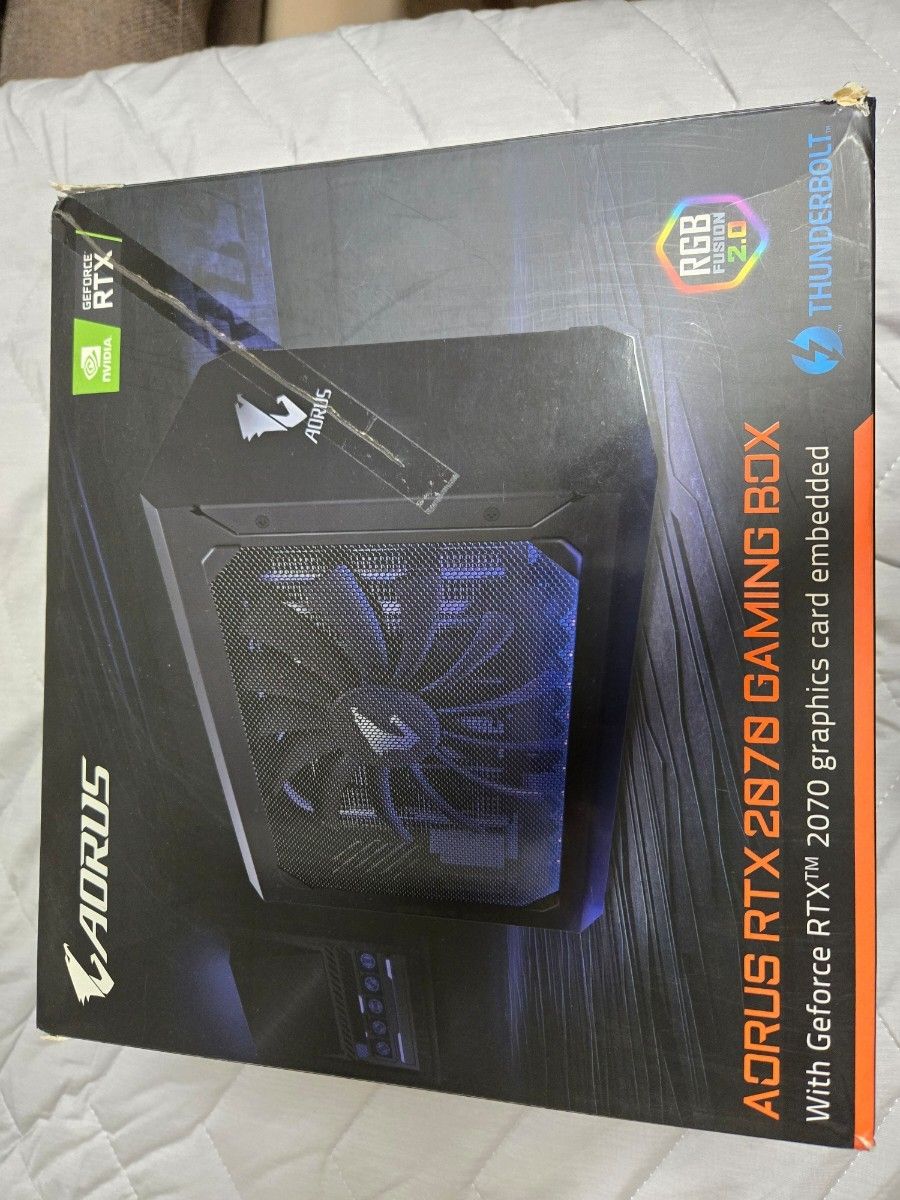 GIGABYTE AORUS RTX 2070 Gaming Box (eGPU)中古品動作確認済み 付属品 全てあり|Yahoo!フリマ(旧PayPayフリマ) GIGABYTE AORUS RTX 2070 Gaming Box (eGPU)中古品動作確認済み 付属品 全てあり|Yahoo!フリマ(旧PayPayフリマ)