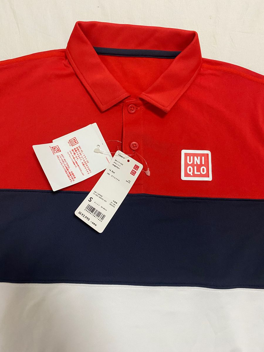 未使用品 UNIQLO ユニクロ NK ドライEXポロシャツ 錦織圭選手 未使用品 UNIQLO ユニクロ NK ドライEXポロシャツ 錦織圭選手