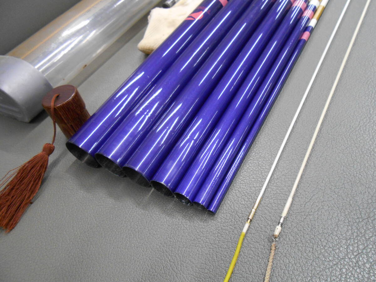 豊富な商品から 天龍名竿 鮎竿 マグナカラー引抜きスペシャル THE90 中古のお品 アユ竿