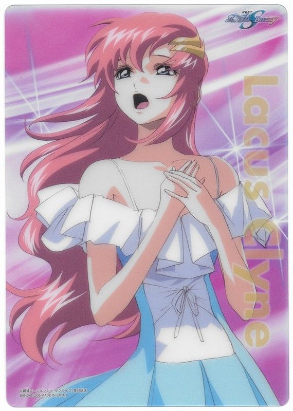 機動戦士ガンダムSEED DESTINY ラクス・クライン クリアプレート 機動戦士ガンダムSEED DESTINY ラクス・クライン クリアプレート