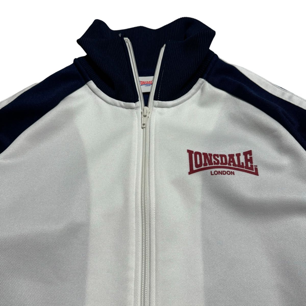 美品】LONSDALE ロンズデール トラックジャケット ジャージ 美品】LONSDALE ロンズデール トラックジャケット ジャージ