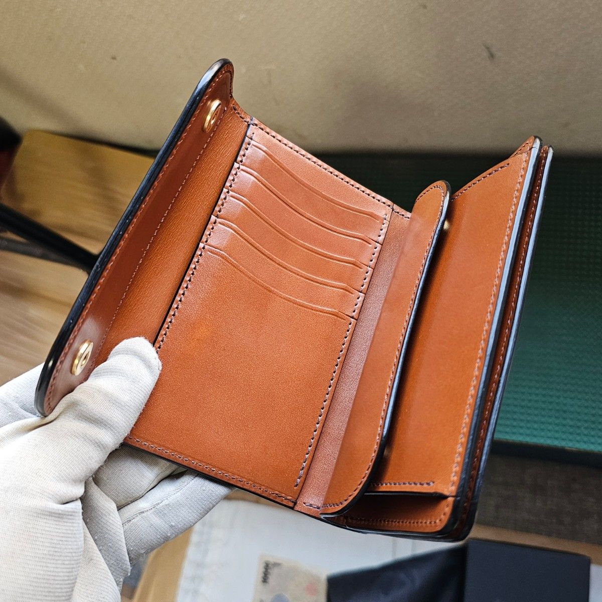 希少 交渉可 シェルコードバン バーボン サドル Cordovan バーン 希少 交渉可 シェルコードバン バーボン サドル Cordovan バーン
