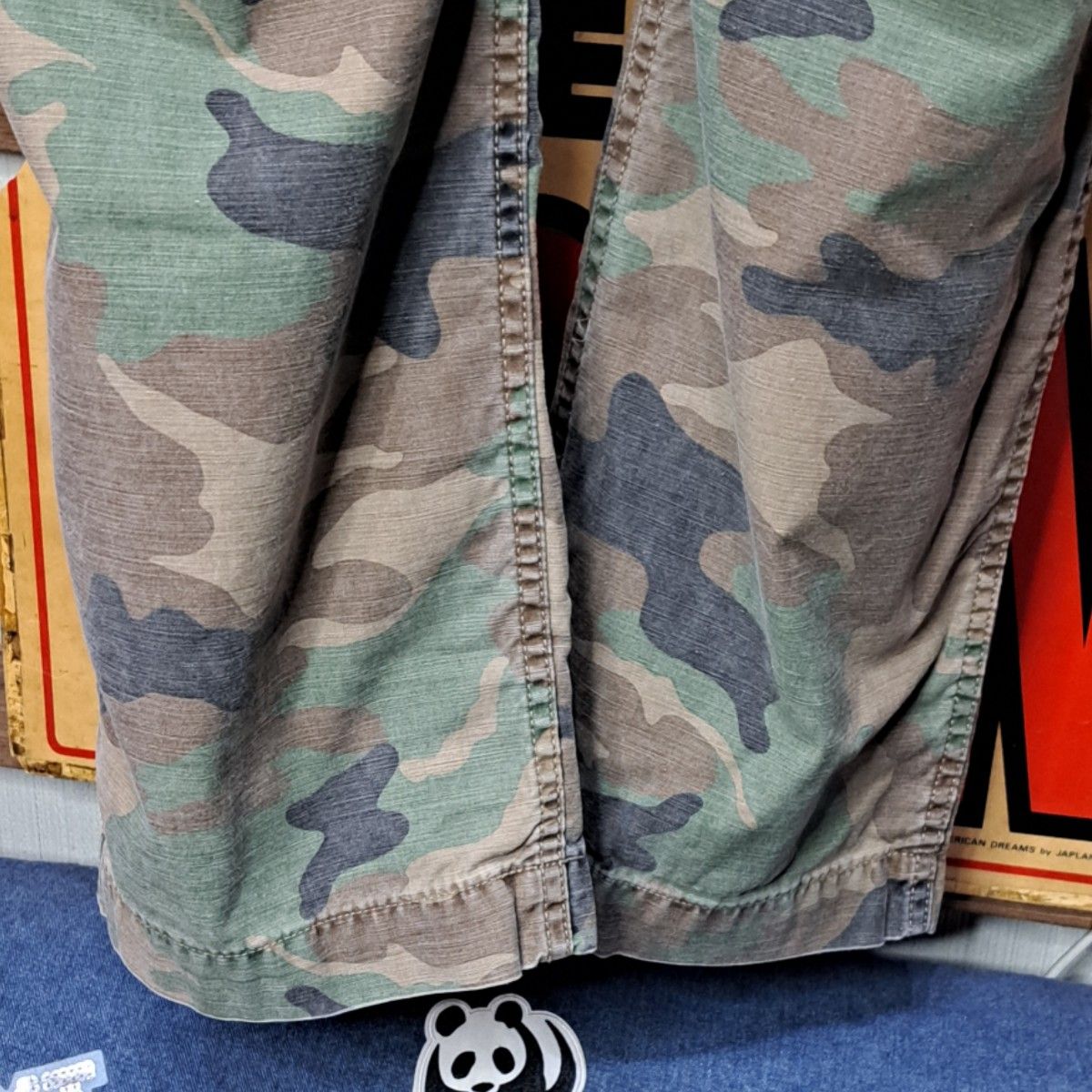 大きなサイズ WTAPS ダブルタップス カモフラ トラウザーパンツ 大きなサイズ WTAPS ダブルタップス カモフラ トラウザーパンツ